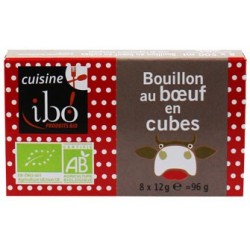 Bouillon au boeuf en cube bio