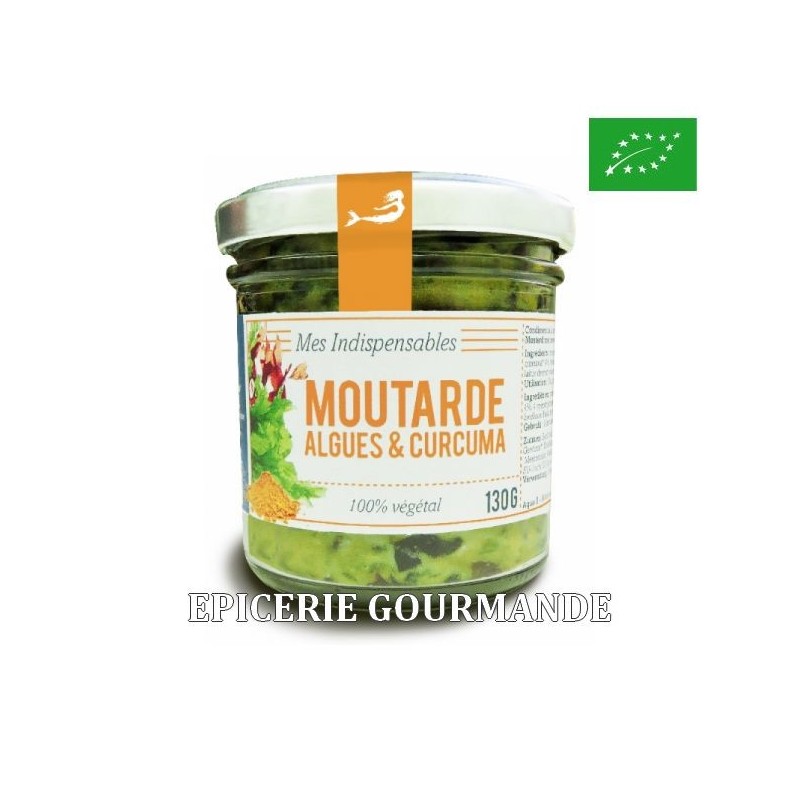 Moutarde algues curcuma bio